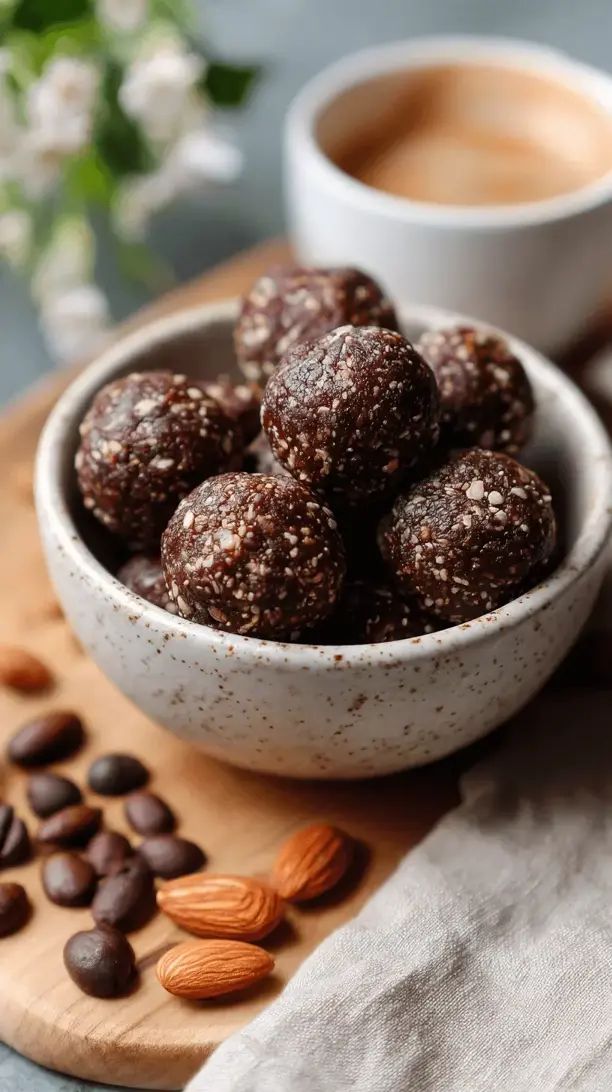 Vanilla chocolate nut ball