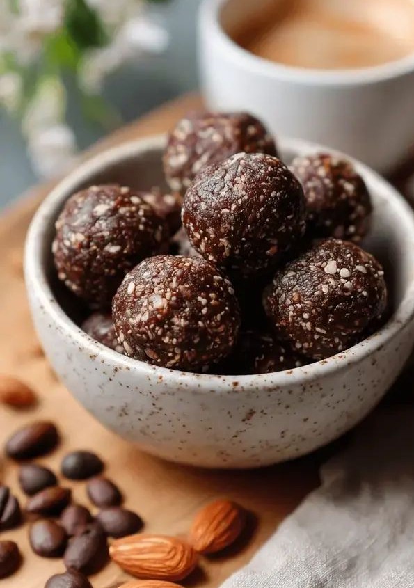 Vanilla chocolate nut ball