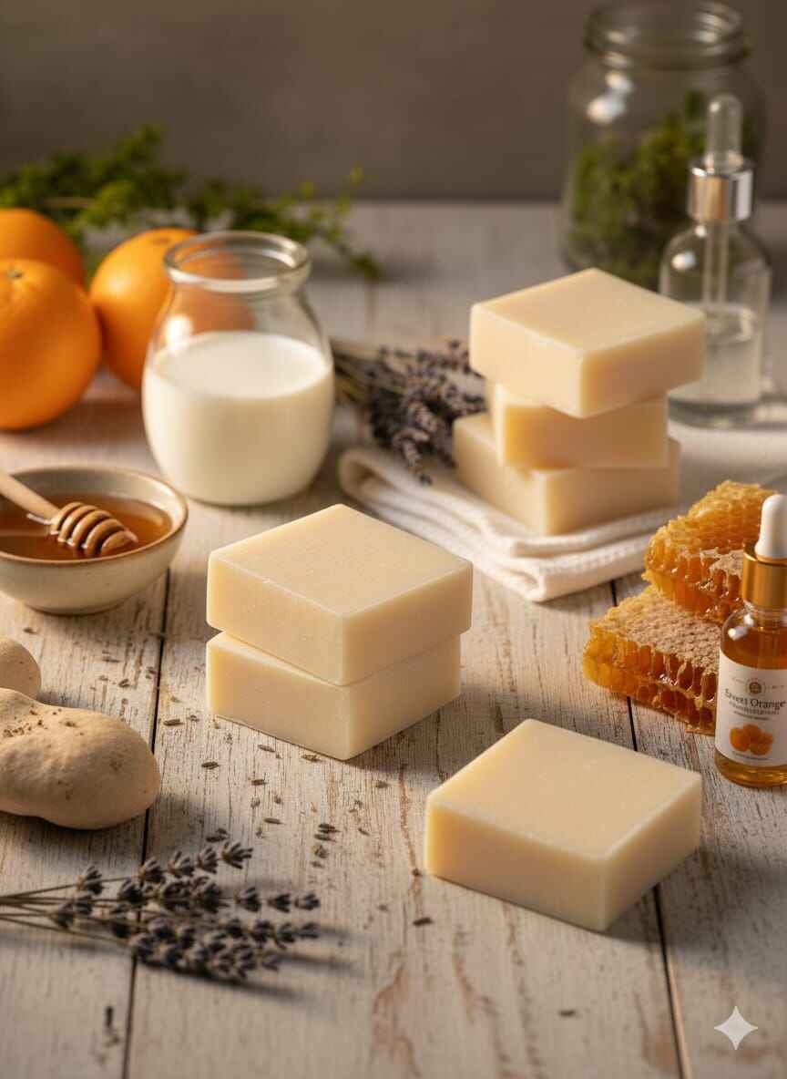 Honey Glow Handmade Soap